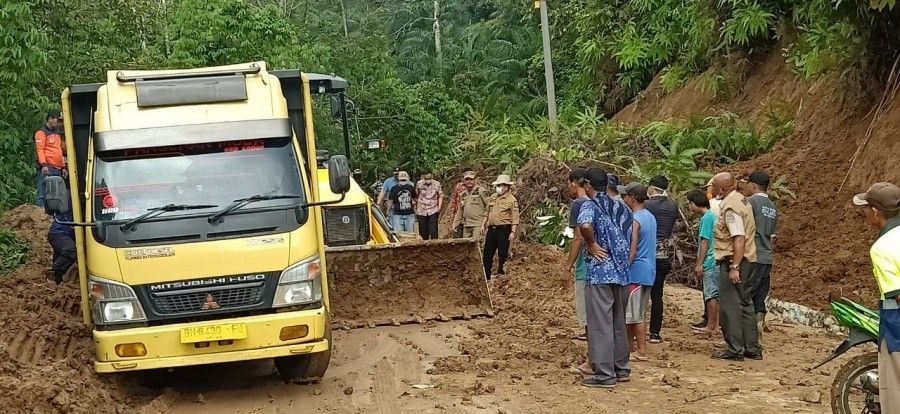 Al Haris pantau beberapa titik pasca bencana alam banjir dan longsor di wilayah jangkat dan sekitarnya