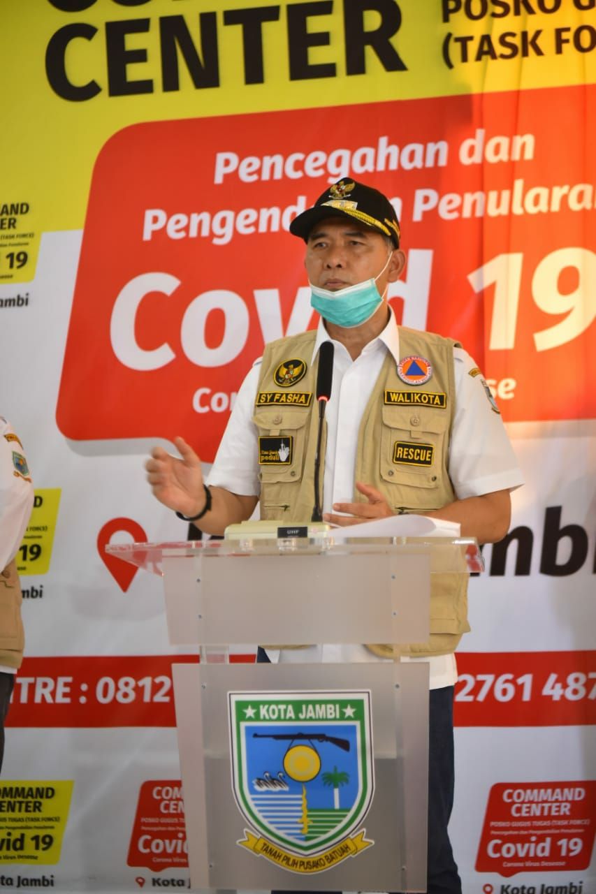 Walikota Jambi Syarif Fasha