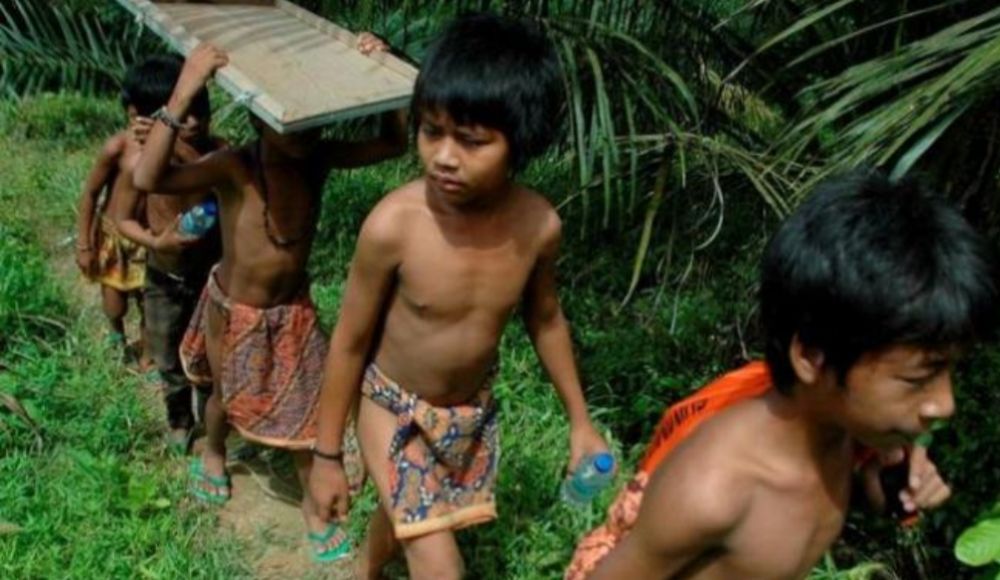 Gambaran kehidupan salah satu masyarakat adat (Sumber foto dari kompas.com)