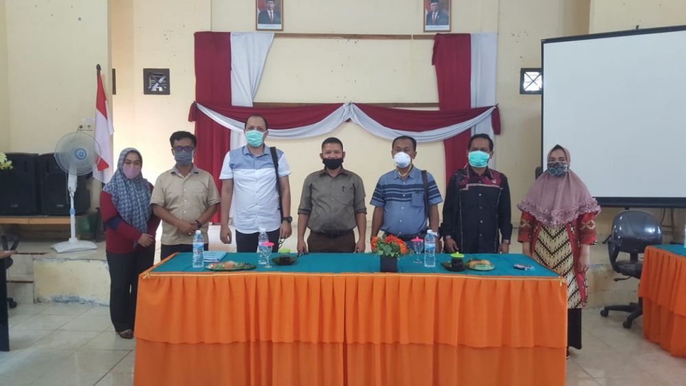 Anggota  dewan Muarojambi Memantau penanganan covid 19 