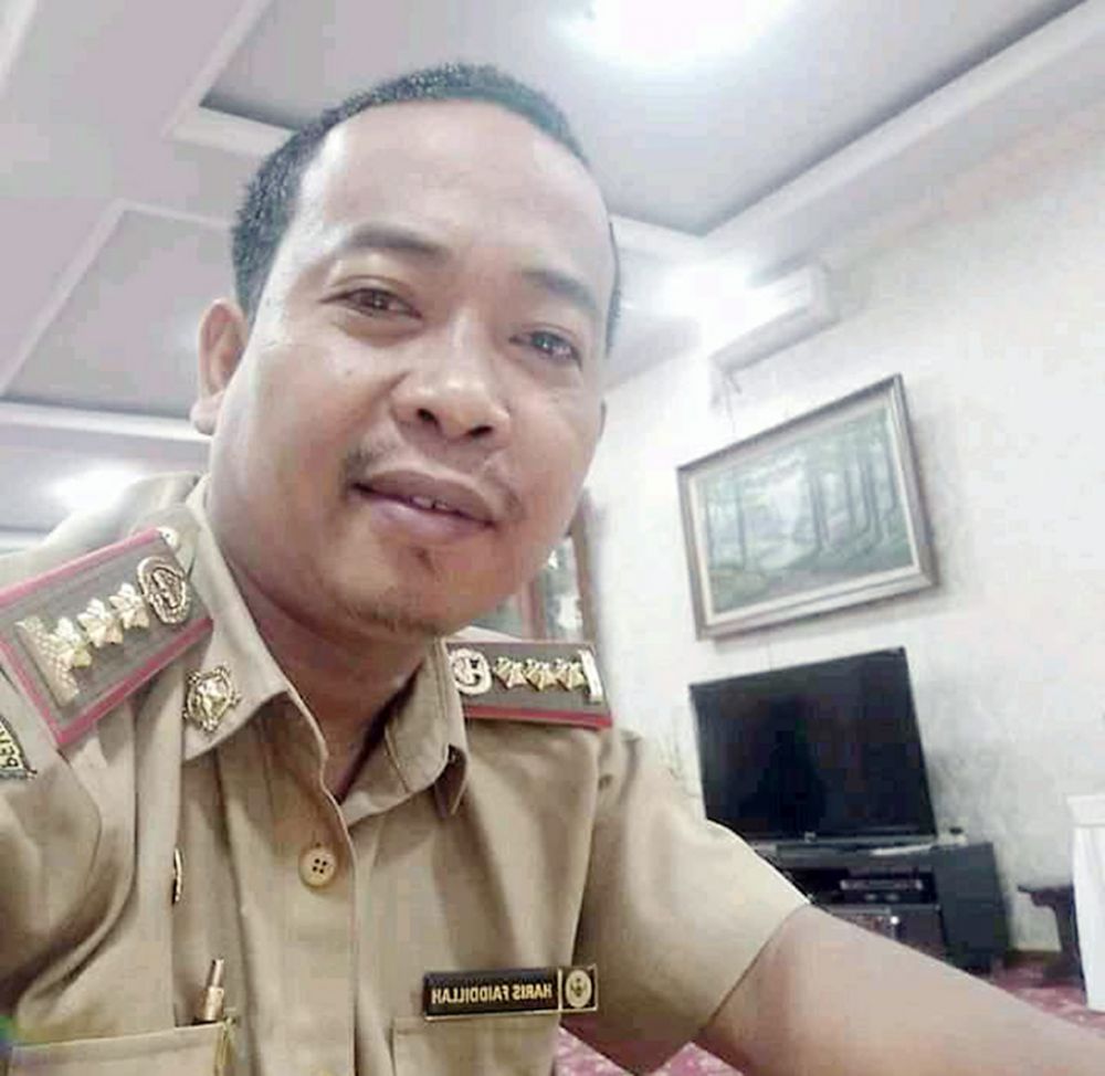 Kabid Sumber Daya Kesehatan Dinkes Sarolangun, Haris Faiddillah,  A.Md KG SKM