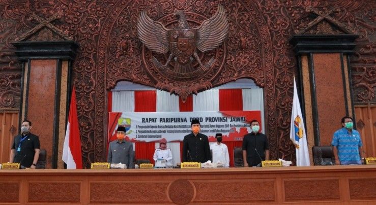 Paripurna DPRD Provinsi Jambi, Rabu (6/5).