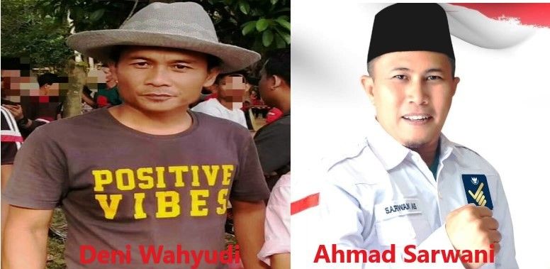 Kades Karmen, Deni Wahyudi dan anggota DPRD Sarolangun, Ahmad Sarwani 