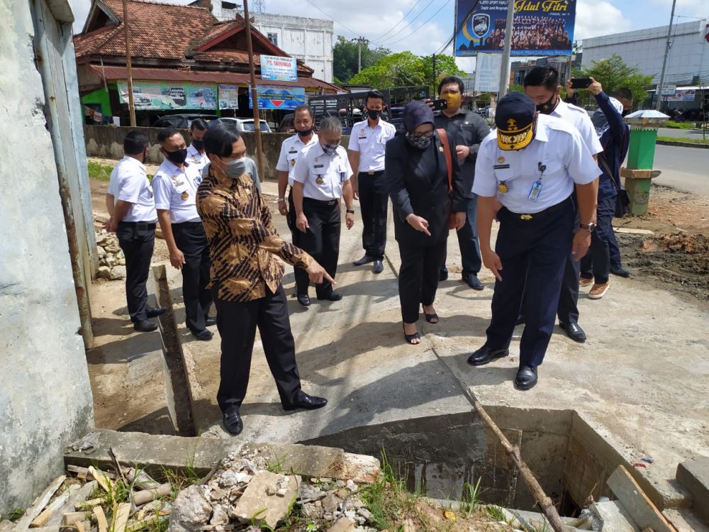 Ketua DPRD Provinsi Jambi Bersama Anggota Komisi I meninjau Lapas II A Jambi 