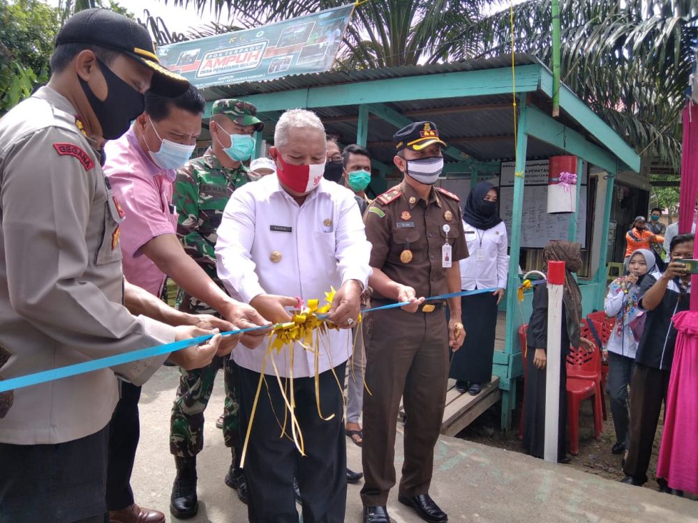 Peresmian Kampung ampuh  Tanjabarat