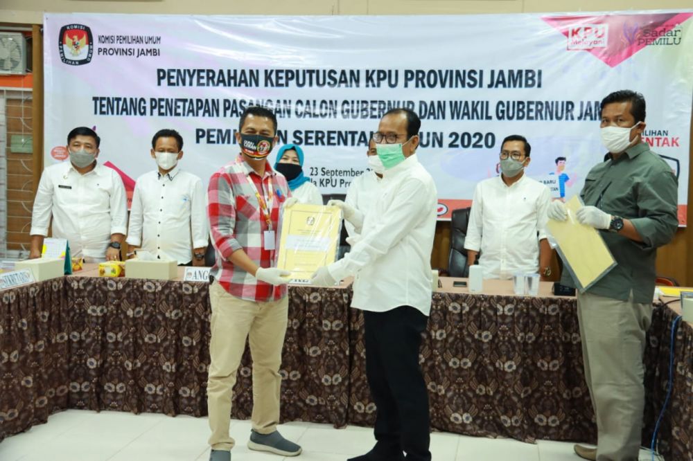 Penyerahan berkas