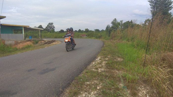 Ruas jalan jambi-bulian