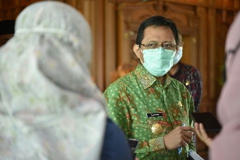 Usai mengikuti Video Conference Rakor Analisis Evaluasi Pelaksanaan Pilkada Serentak Tahun 2020.