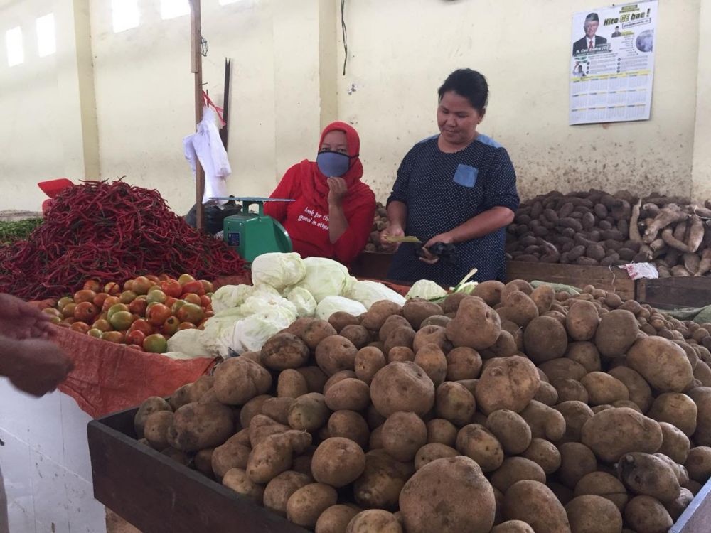 Pedagang Kentang
