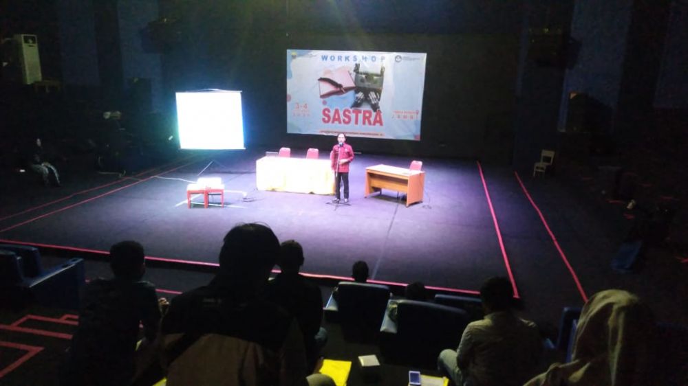 Dinas Kebudayaan dan Pariwisata (Disbudpar) Provinsi Jambi melalui UPTD Taman Budaya Jambi (TBJ) selenggarakan Workshop Sastra