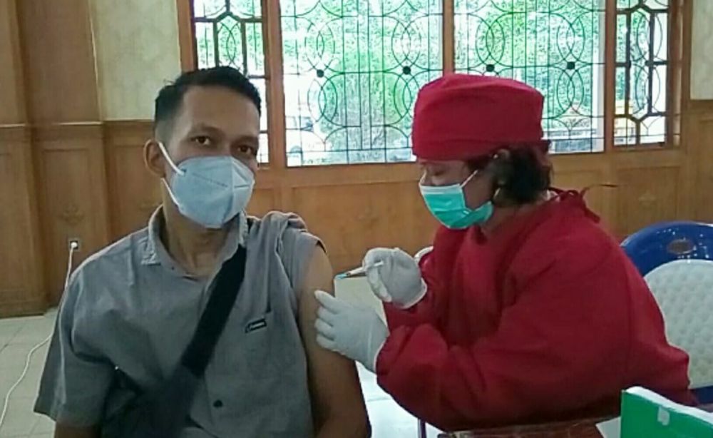 Amirul Ketua Join Tebo ikut di Vaksin