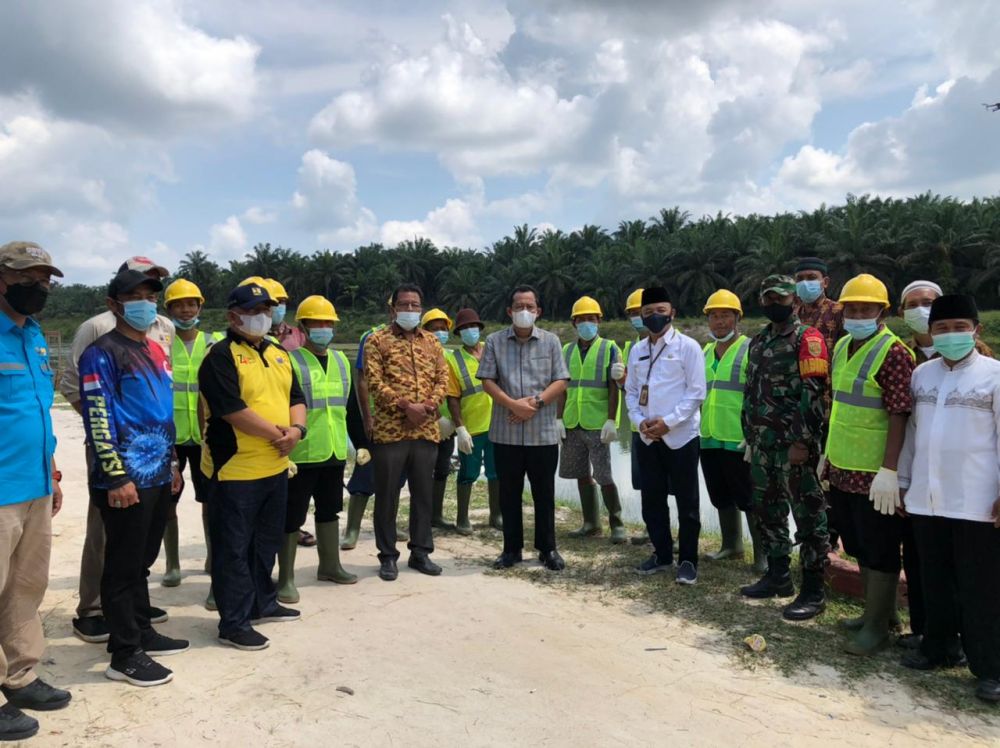 Wabup BBS bersama Kadis PU Provinsi