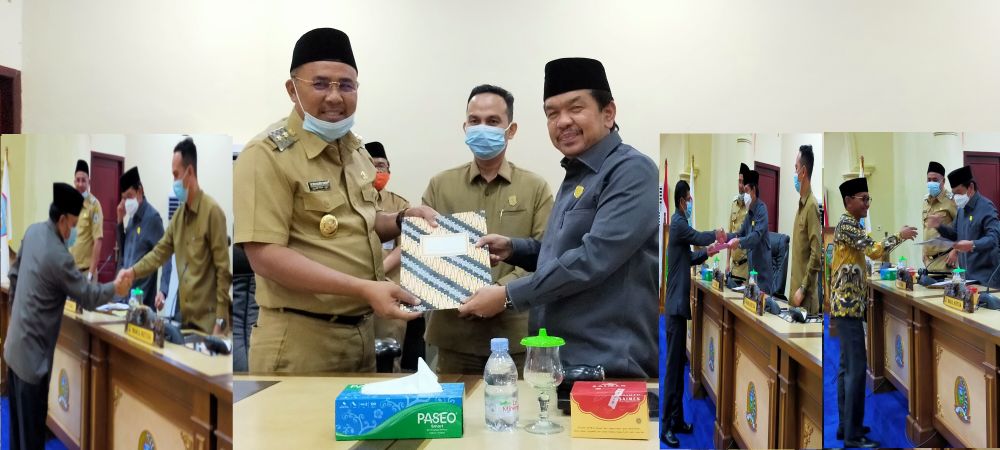 LKPJ Bupati Sarolangun tahun 2020 disetujui DPRD