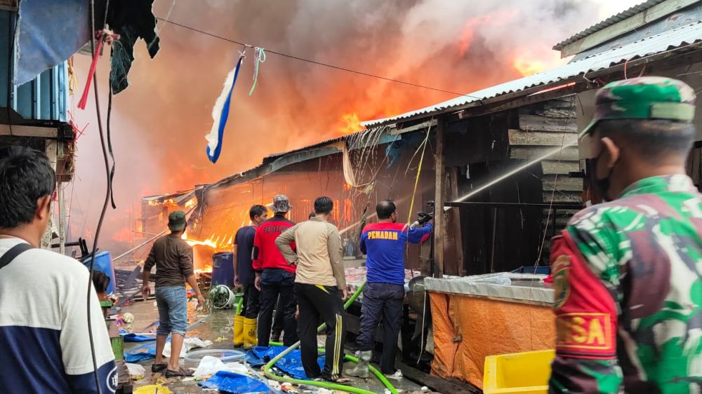 Kebakaran terjadi di wilayah Kabupaten Tanjung Jabung Timur 