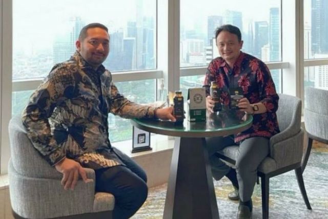 Wakil Ketua DPRD Provinsi Jambi, Pinto Jayanegara kembali menemui Wakil Menteri Perdagangan RI, Jerry Sambuaga, di Jakarta, Kamis (3/6).