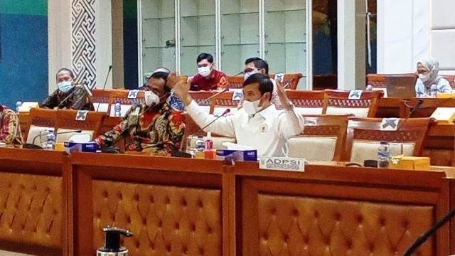 Rapat Dengar Pendapat Umum (RDPU) bersama Badan Akuntabilitas Keuangan Negara (BAKN) DPR RI di Jakarta, Kamis (17/6/2021).