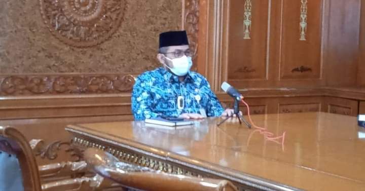 Sekretaris Daerah Provinsi Jambi Sudirman  mewakili Gubernur Jambi menghadiri pembukaan Rakorbangnas Badan Meteorologi, Klimatologi, dan Geofisika (BMKG) Tahun 2021 secara virtual. 