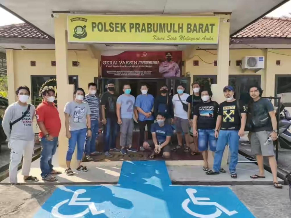 Pelaku pembunuh PLt Kepala BPBD Merangin yang diamankan Resmob Polda Jambi