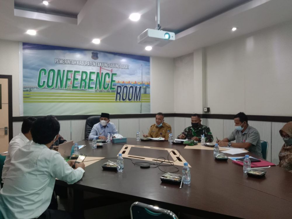 Jalannya pertemuan PLN dan Bupati Tanjabarat