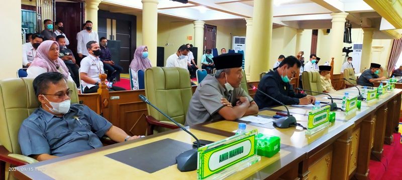 Politisi Demokrat H M Syaihu dan Asrin Amer 