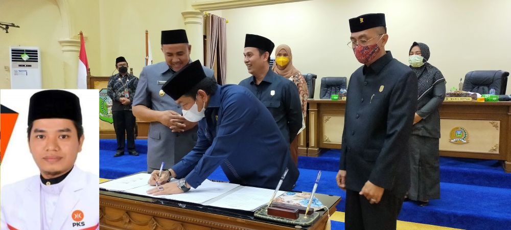 Penandatanganan bersama terhadap Ranperda P-APBD Sarolangun 2021 