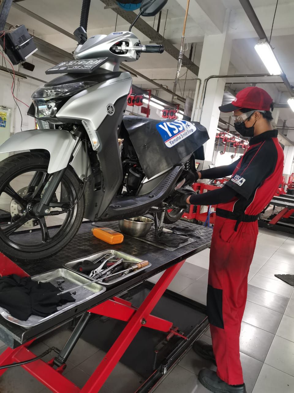 Servis Motor Yamaha 