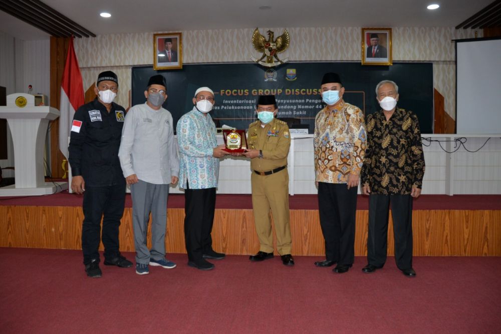 Kunjungan Kerja tersebut Gubernur Al Haris menyambut dan mengapresiasi kehadiran Komite III DPD RI di Provinsi Jambi