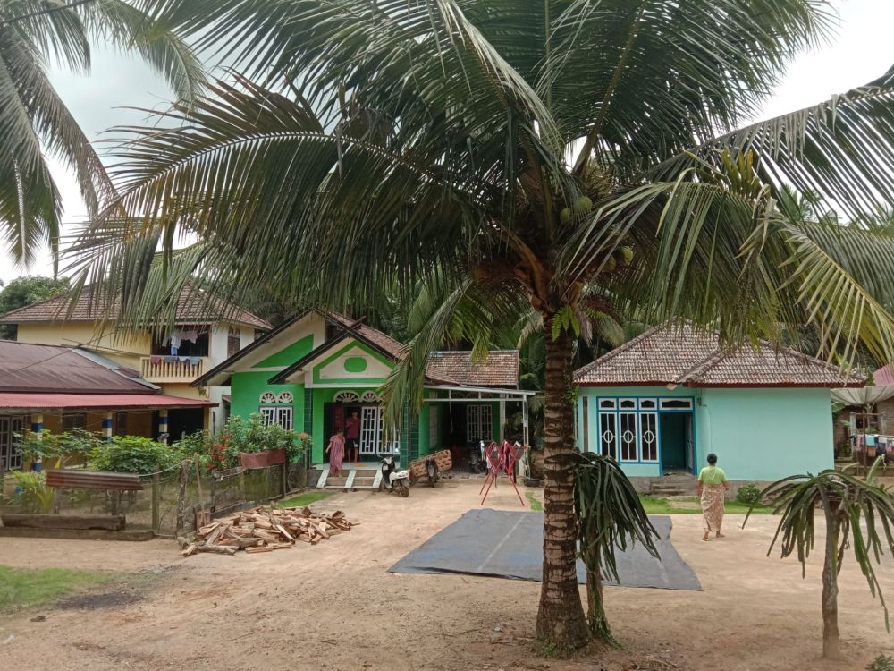 Suasana desa rantau Kapas