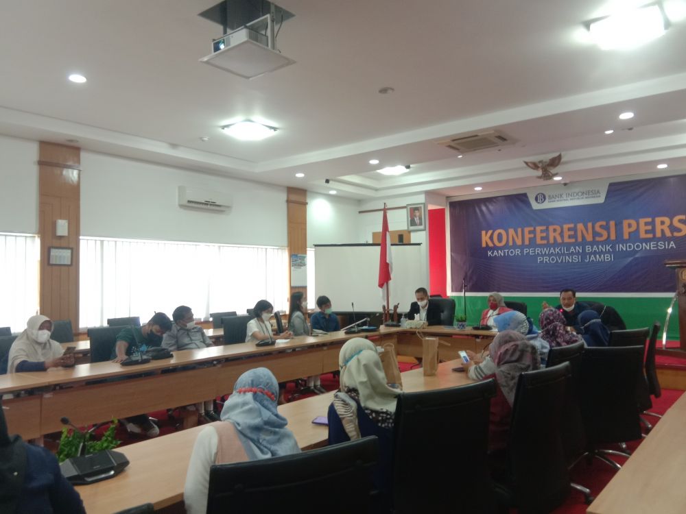 Jumpa Pers Bank Indonesia (BI) Provinsi Jambi 