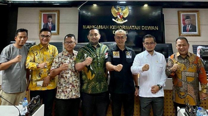 Badan Kehormatan Dewan Perwakilan Rakyat Daerah (DPRD) Provinsi Jambi melakukan kunjungan kerja ke Mahkamah Kehormatan Dewan (MKD) DPR RI, Jumat (20/5/22)