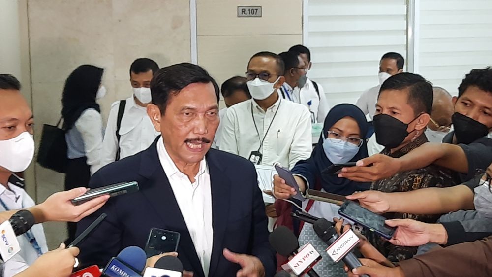 Menteri Koordinator Bidang Kemaritiman dan Investasi selaku Koordinator PPKM Jawa-Bali Luhut Binsar Pandjaitan