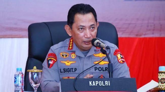 Kapolri Jenderal Polisi Listyo Sigit Prabowo 