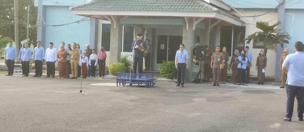 Fasha Pimpin Apel HUT PDAM Tirta Mayang