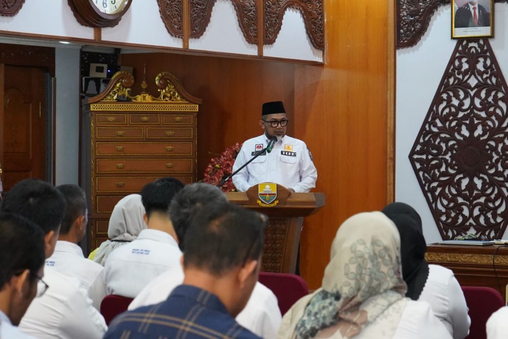 Diseminasi Panduan Cegah Korupsi untuk BUMD yang diselenggarakan di Aula Rumah Dinas Gubernur Jambi, Selasa (12/09/2023).