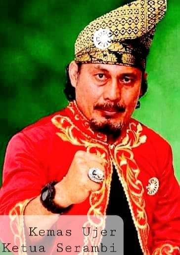 Ketua Serumpun Anak Melayu Jambi Bersatu (Serambi) Kemas Uzer dan Zainuddin selaku inisiator.