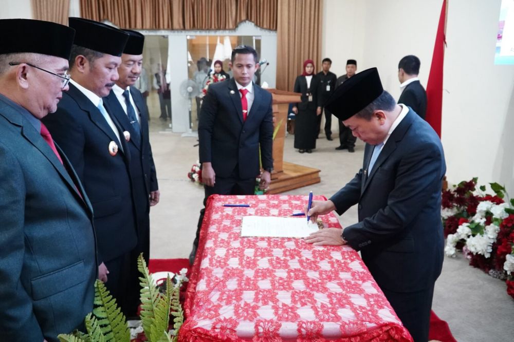 Hadiri Sertijab Bupati Kerinci, Al Haris Sebut Monadi Sosok Berpengalaman di Pemerintahan