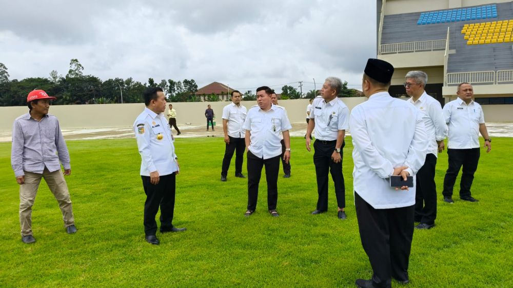 Jambi Sudah Punya Stadion Sepakbola: Lanjut Pekerjaan Atap dan Tribun