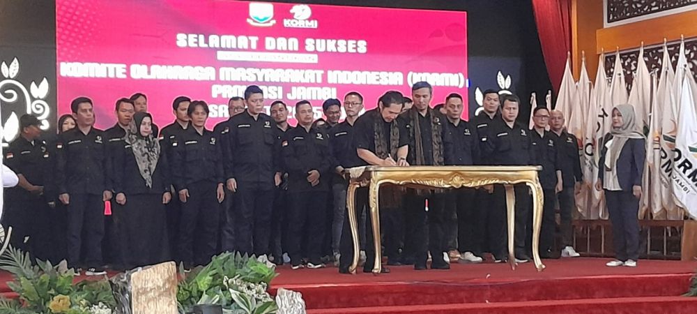 KORMI Jambi Dilantik, Ketum Ajak Daerah Gencarkan Gerakan Indonesia Aktif 
