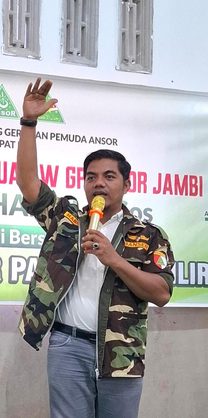 Ketua PW GP Ansor Provinsi Jambi, H Habibi
