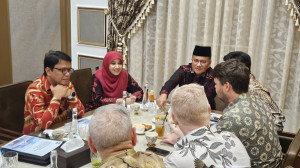 Walikota Jambi Maulana Sambut Tamu Dari Kedutaan Besar Canada