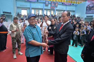 Maulana Buka Kejuaraan Silat Piala Wali Kota : Dari Jambi untuk Panggung Nasional