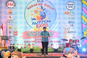 Meriah dan Menginspirasi, Wali Kota Maulana Larut Bersama Ratusan Anak Istimewa di Hari Autisme 2025