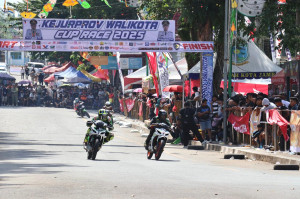 Gasss! 800 Rider Adu Cepat di Kejurprov Wali Kota Jambi Cup Race 2025