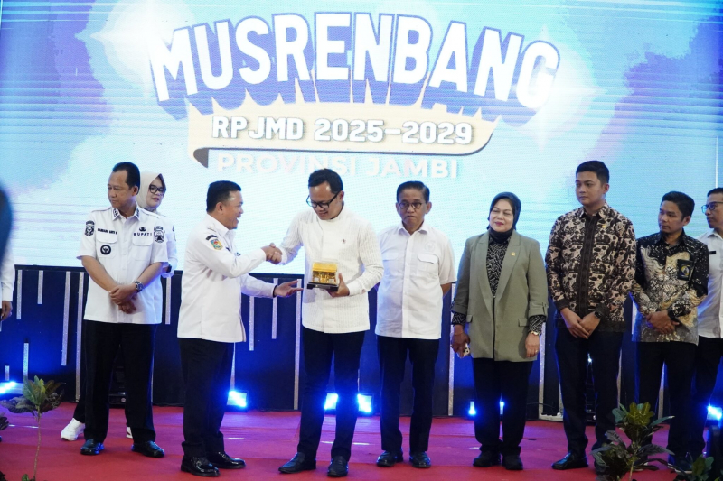 Musrenbang RPJMD Dihadiri Wamendagri Bima Arya, Al Haris: Momentum Sinkronisasi Program Pemerintah Pusat dan Daerah. 