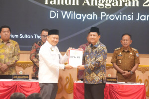 Muarojambi Raih WTP ke 11 Kali, Bupati BBS mengucap Syukur