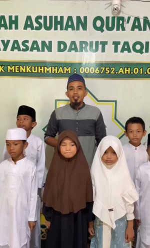 SPBUN dan PTPN IV Regional 4 Bantu Operasi Mata Palsu Hafidz Qur'an 