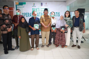 Bupati Tanjabbar Buka Bakti Sosial Operasi Katarak Gratis di RSUD KH. Daud Arif
