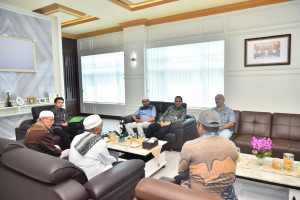 Wawako Diza Sambut Hangat DKM Magatsari Pasar Jambi, Bahas Program dan Kemaslahatan Ummat