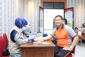 Polda Jambi melaksanakan Pemeriksaan Kesehatan Berkala bagi Pejabat Utama 