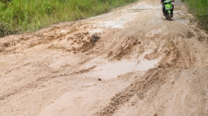 Tanggapan Dewan Muarojambi Soal Kerusakan Jalan Sungai Bahar